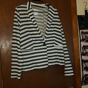 Striped blazer